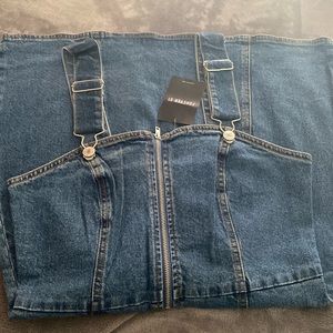 Forever 21 Overall Jean Dress